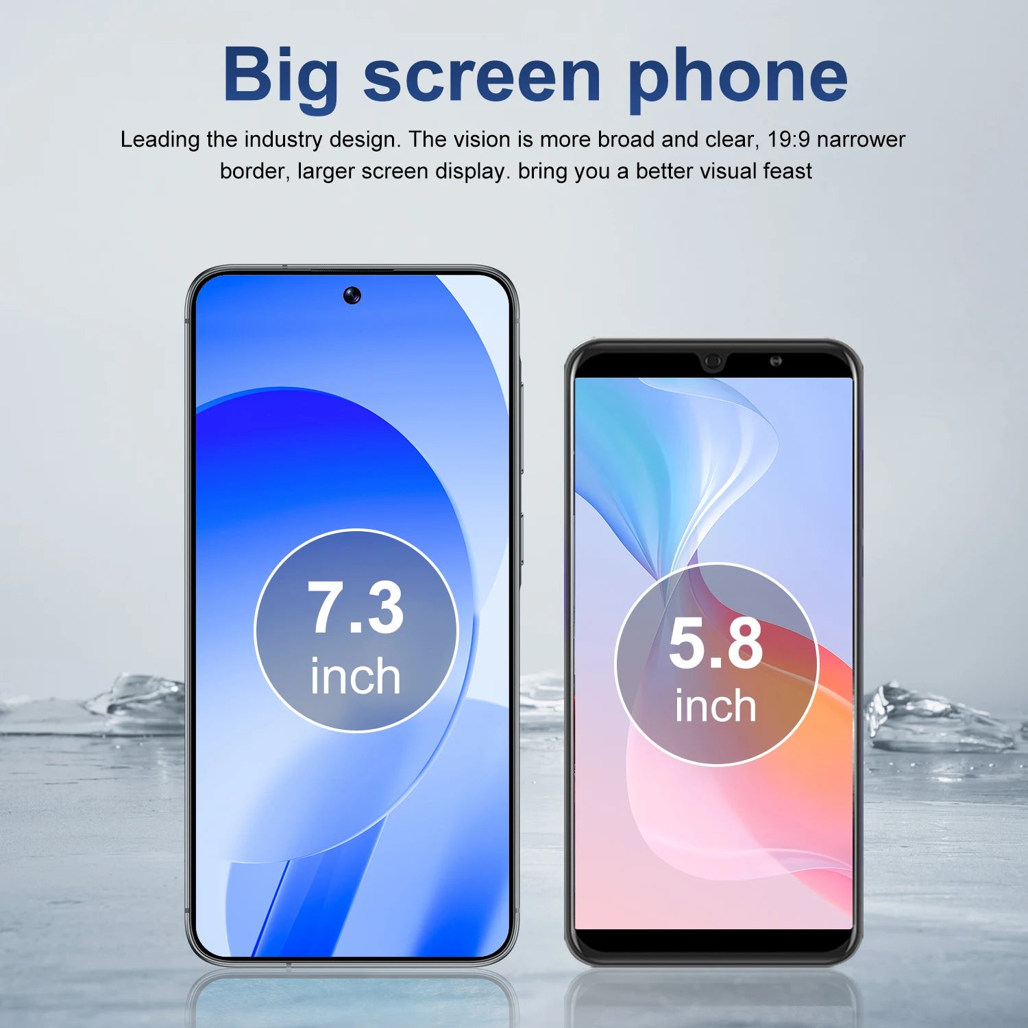 Brand New A56 5G Smartphone 7.3 Inch Face Unlock 16GB+1TB Android 14 72+108MP HD Camera Dual Card Shockproof CDMA Gaming Phone