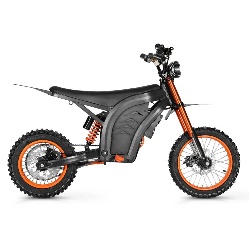 48V Off-Road Electric Motorcycles with Power Suspension Shock Steel Frame Lithium Battery Brushless Motor US Warehouse Stock