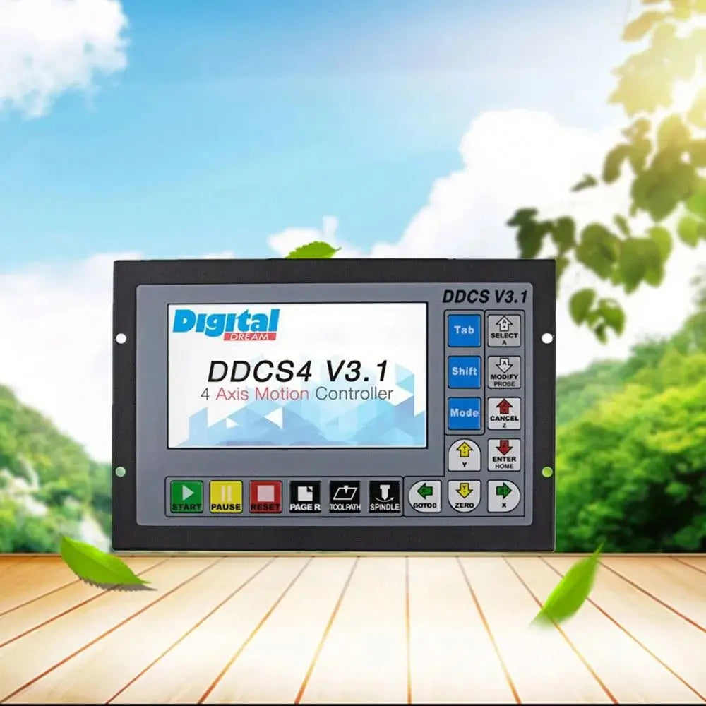 TEBAK DDCSV4.1 DDCSV3.1 Standalone Motion Controller Offline Controller 3 Axis/4 Axis USB CNC Controller Interface