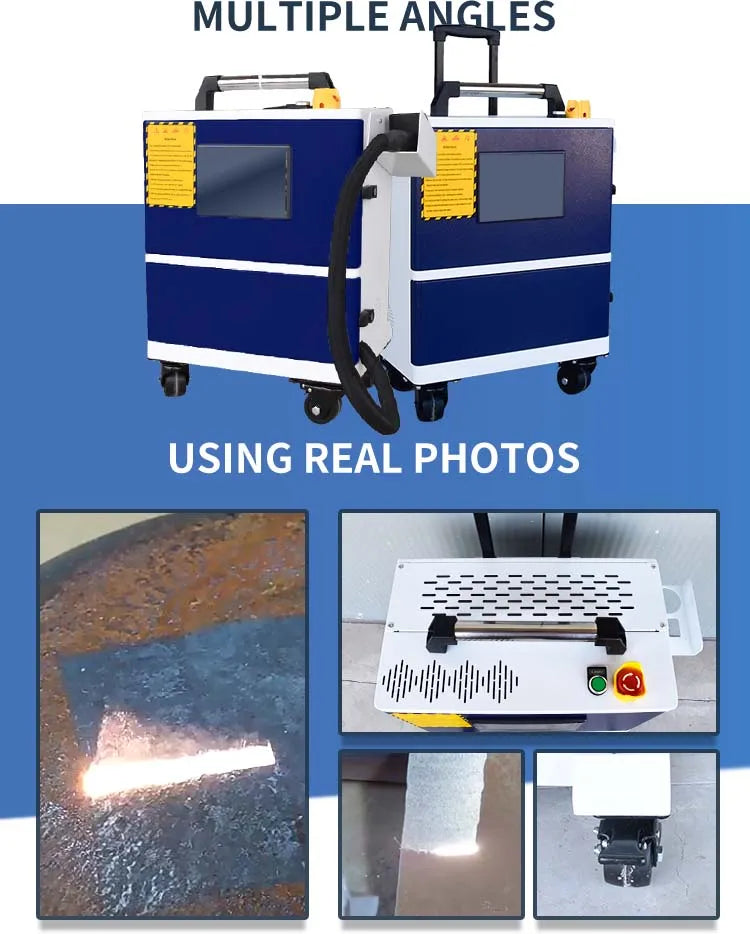 Laser Cleaning Machine Industrial 3000w Pulsed Laser Cleaning Machine for Sale