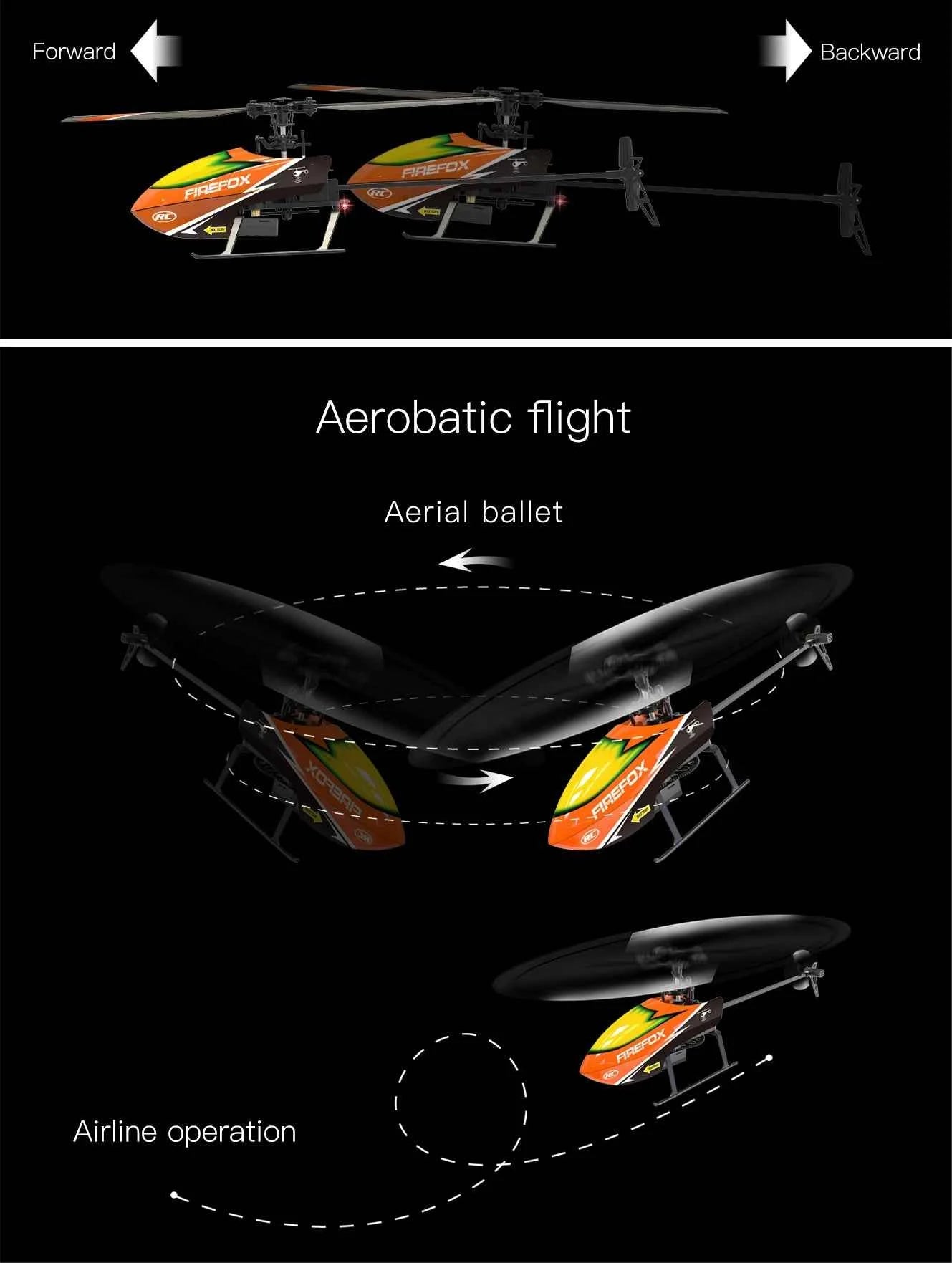 Beginner RTF Automatic Stable RC Helicopter 2.4G 4 Channel Single Propeller Without Aileron E129 C129 Durable Long Flight Time