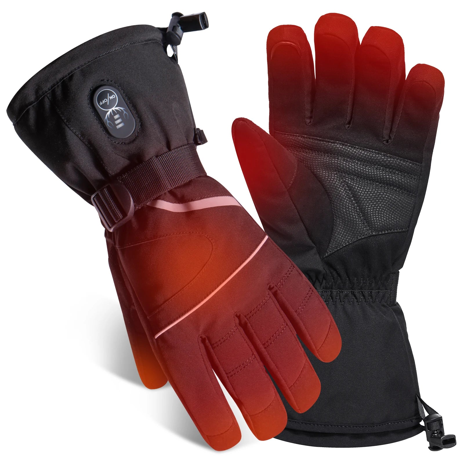 SAVIOR Poland Oversea Location Heated Waterproof Winter Gloves Outdoor Sports Snowboarding & Motorcycle Racing Warm Gloves