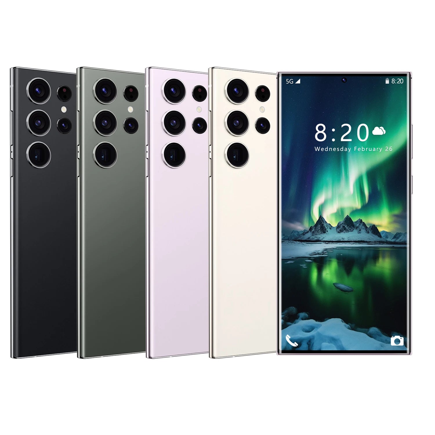 S23 Ultra Original 7.3 Inch Full Screen Deca Core 16GB+1TB Android 13 5G LTE Unlocked Smartphone 108MP Rear Camera New