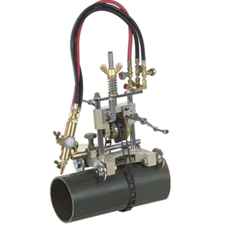 CG2-11 Portable Orbital Gas Cutter Flame Magnetic Pipe Cutting Machine for Metal Tubes