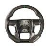 Hot Sale Wholesale Carbon Fiber Perforated Leather Wheel Fit for Ford Raptor F150 Car Steering Wheel
