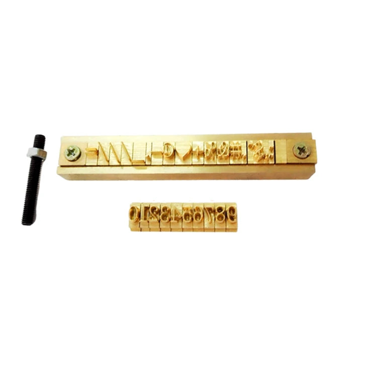 High Quality Die Casting Metal Moulds High Performance with Different Shape Stamp Letter Embossing Plates