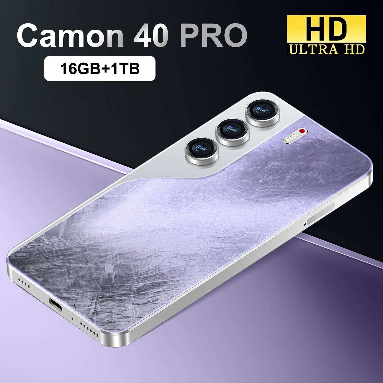 2025 Camon 40 Smartphone High Quality 5G 16GB 1TB Large HD Screen 108MP Rear Camera English Speaking Cellular (CDMA LTE)