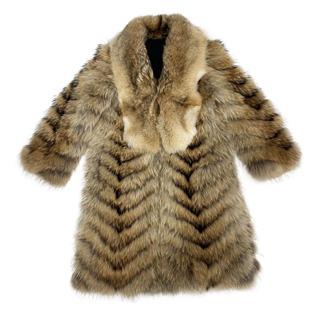 Super Luxury Full Fur Long Style Lady Women Genuine Raccoon Fur Coat Women