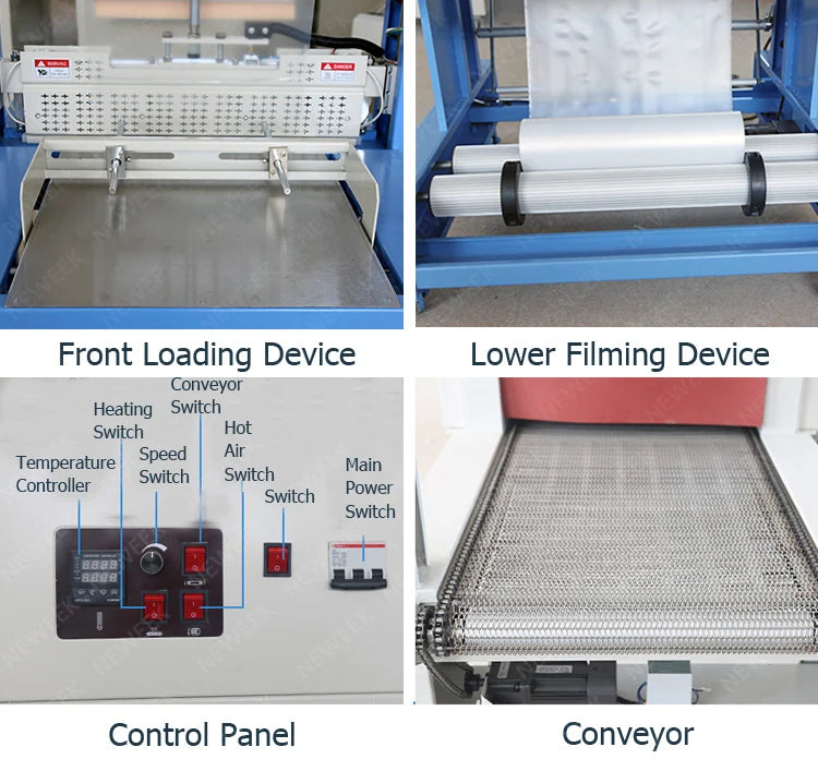 Spare Parts Film Bag Sleeve Heating Cutter Blade of Shrink Wrap Packing Machine Shrinking Wrapping Tunnel Machine Stretch