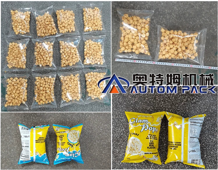High Accuracy High Speed Mushroom Butterfly Popcorn Pouch Sugar Packing Sugar Pasta Rice Granules Packing Machine Price