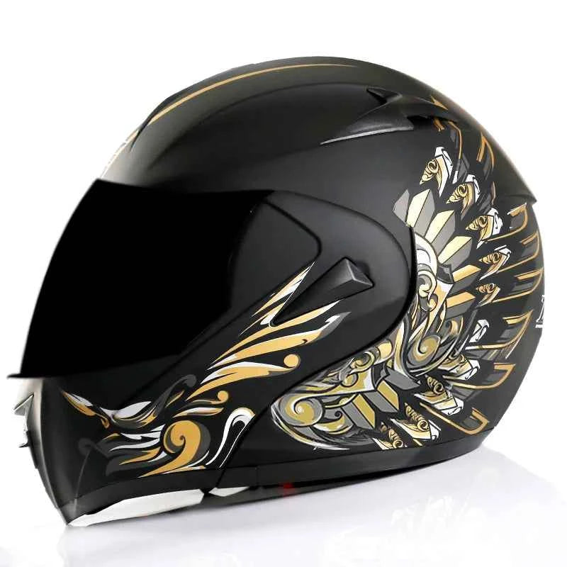Ece DOT Flip Helmet Full Face Modular Helmet Motorcycle Casco Bicicleta Windproof Anti-fog Motorcycle Helmet Bike Motorcycle