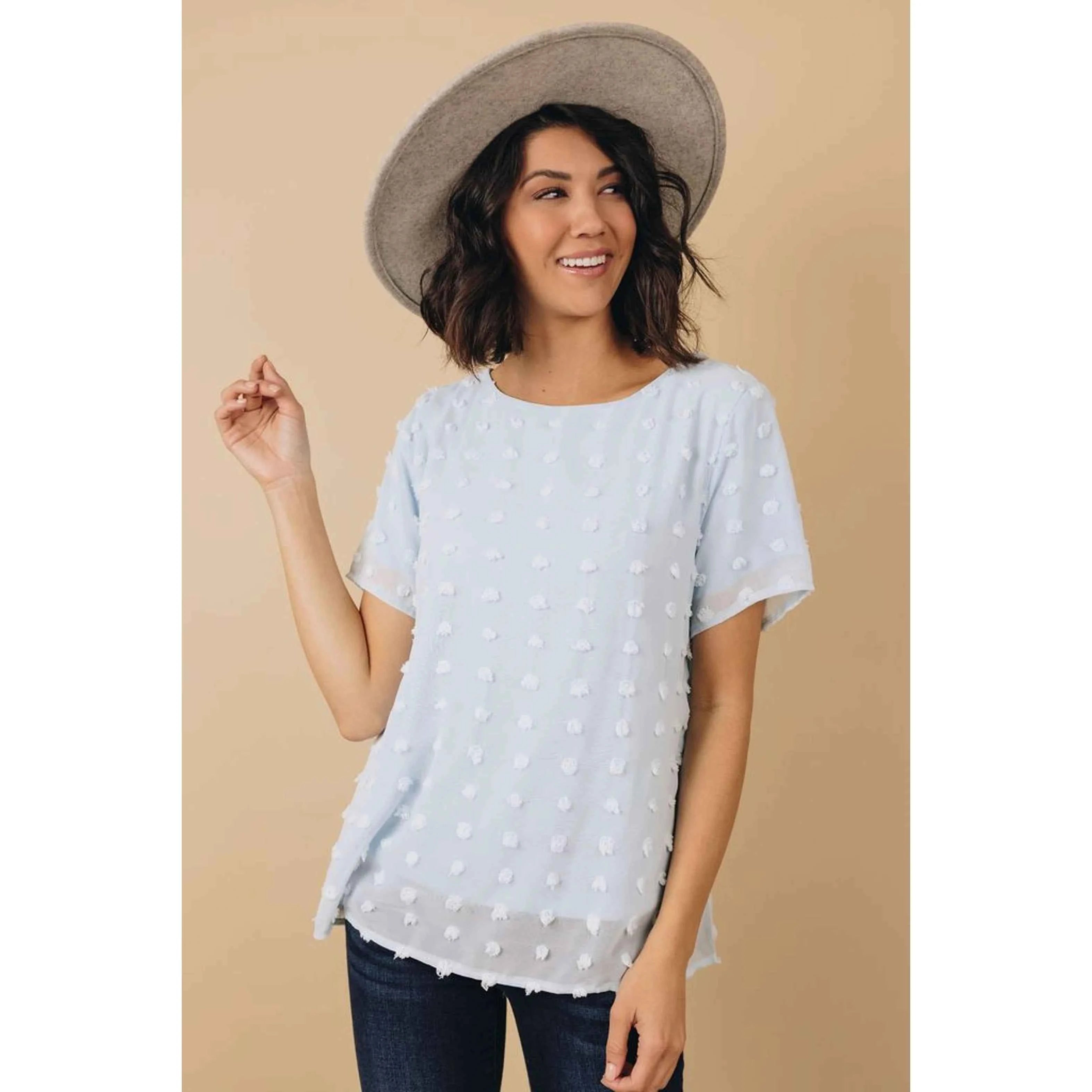 TD Women's Endless Love for Swiss Dot Top Comfortable Tank