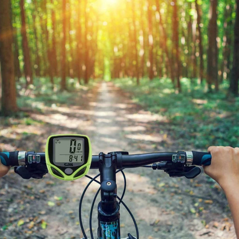 LCD Digital Bikes Computers Waterproof Wired Stopwatch Bicycle Speedometer Sensors Cycling MTB Bike Sports Odometer Computers