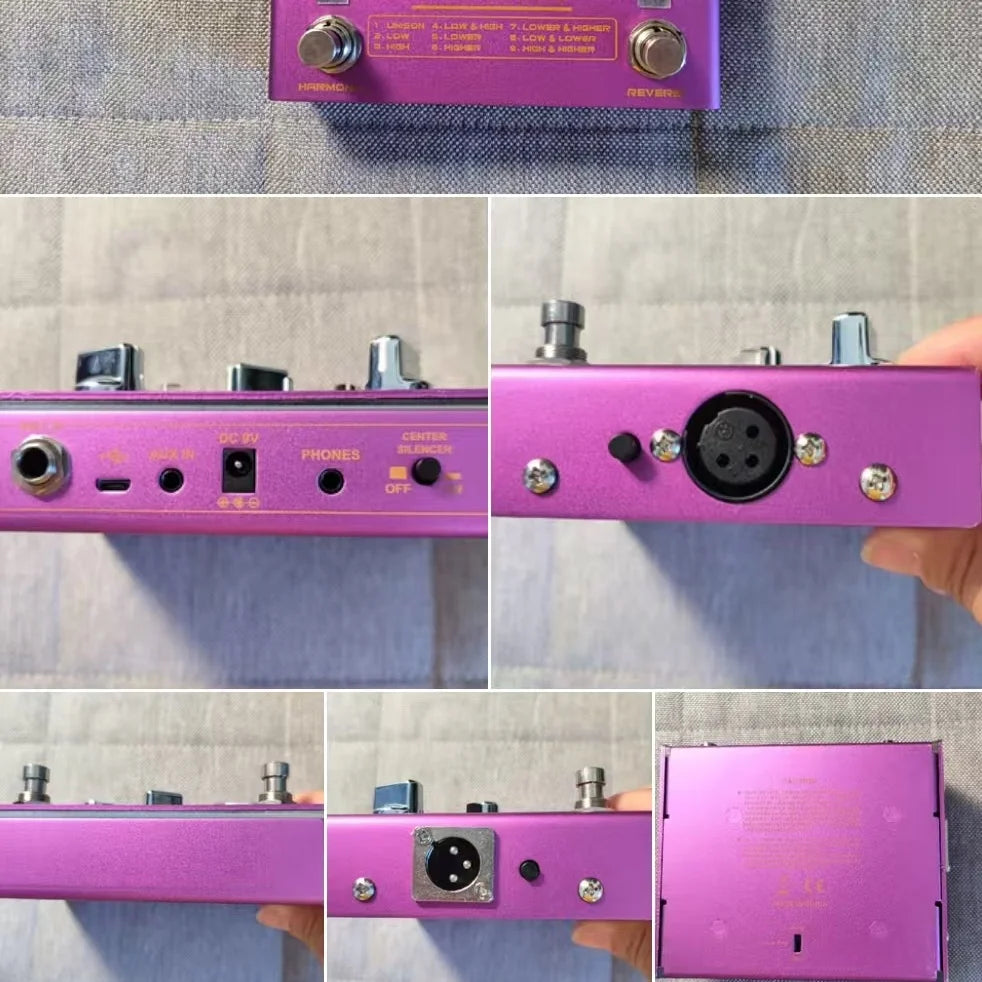 JOYO R-16 Mini Male Female Harmony Reverb Elimination Vocal Effect Device Original Sound Accompaniment Guitar Electric