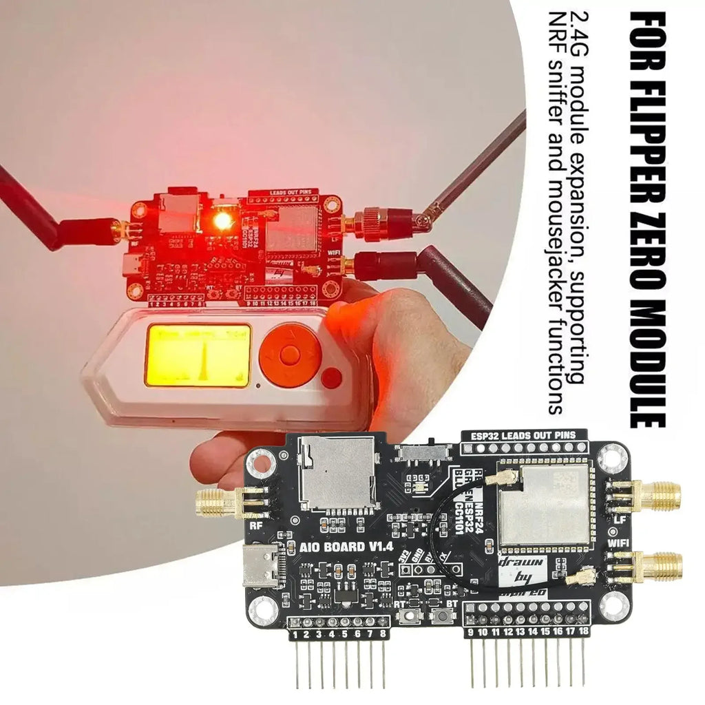 For Flipper zero WiFi 3 in 1 Multi Board NRF24+ESP32 Expansion CC1101 Flipper0 Multifunctional Modification Development Module