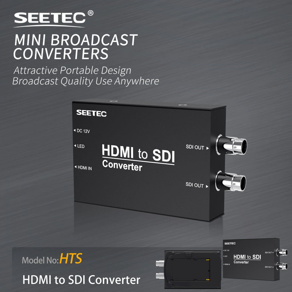 FEELWORLD Professional HDMI to SDI Converter B2B Factory Direct Supply HDMI to SDI Pro Converter for Broadcasting