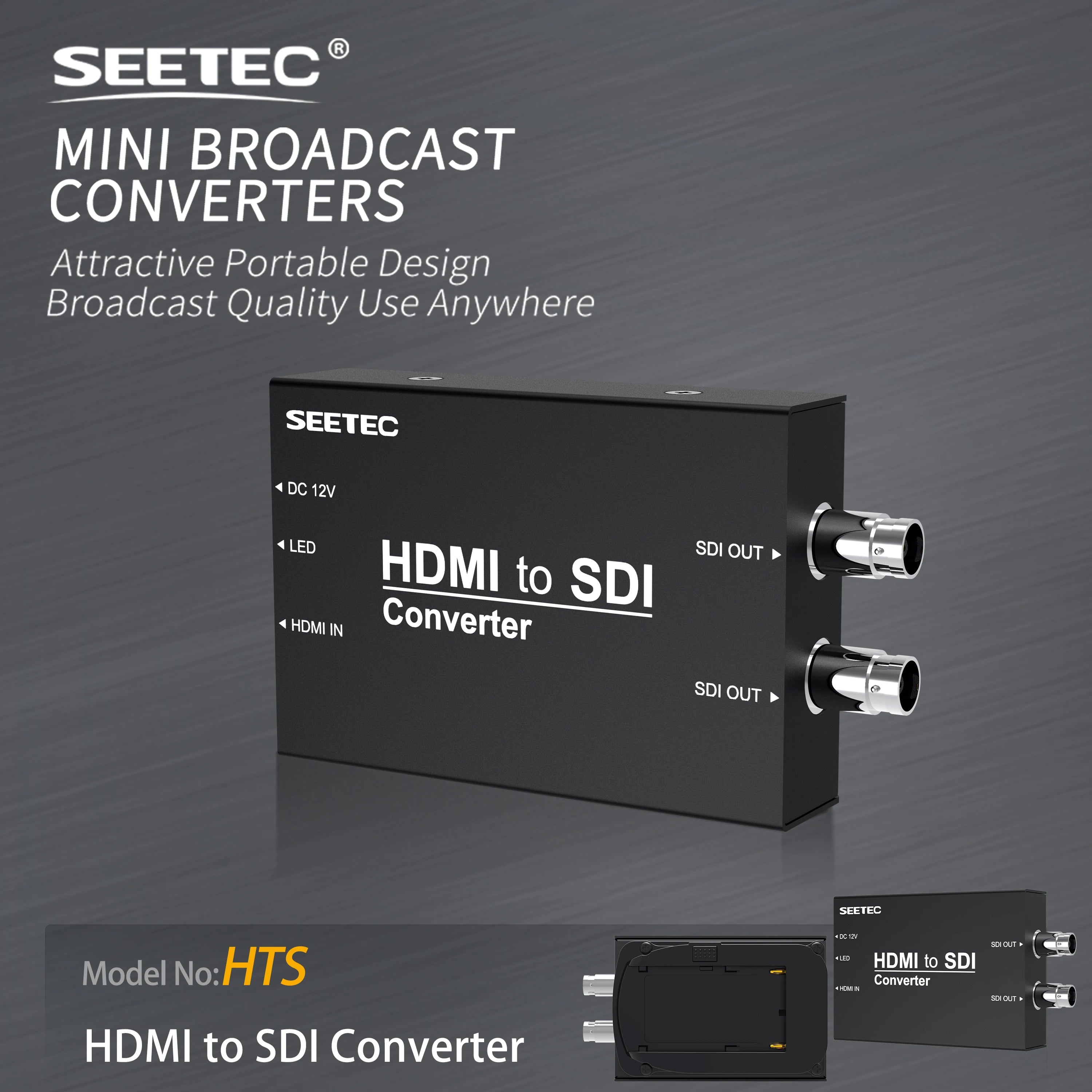 FEELWORLD Professional HDMI to SDI Converter B2B Factory Direct Supply HDMI to SDI Pro Converter for Broadcasting