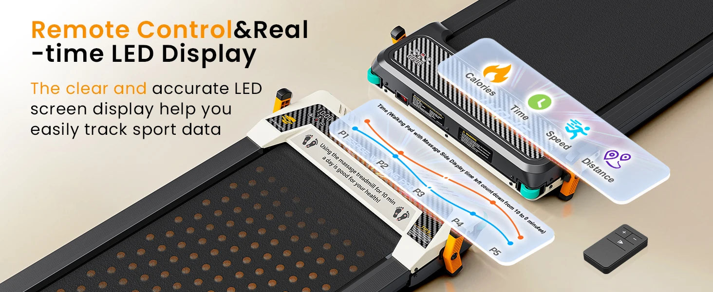 EU Stock Foldable Electric Treadmill for Home Use New Design Under Desk Walking Pad with Manual Incline Dropshipping Cheap