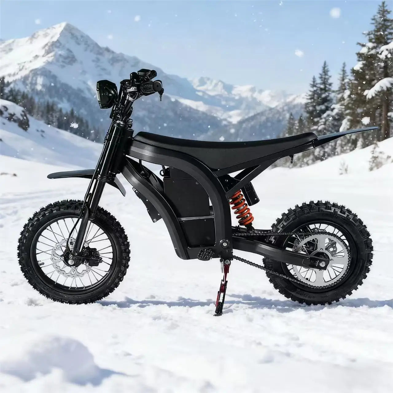48V Off-Road Electric Motorcycles with Power Suspension Shock Steel Frame Lithium Battery Brushless Motor US Warehouse Stock