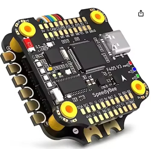 Hot SpeedyBee F405 V3 F4 Stack Flight Controller 30x30 4in1 50A ESC Wireless Betaflight Blackbox Barometer for Fpv Racing Drone