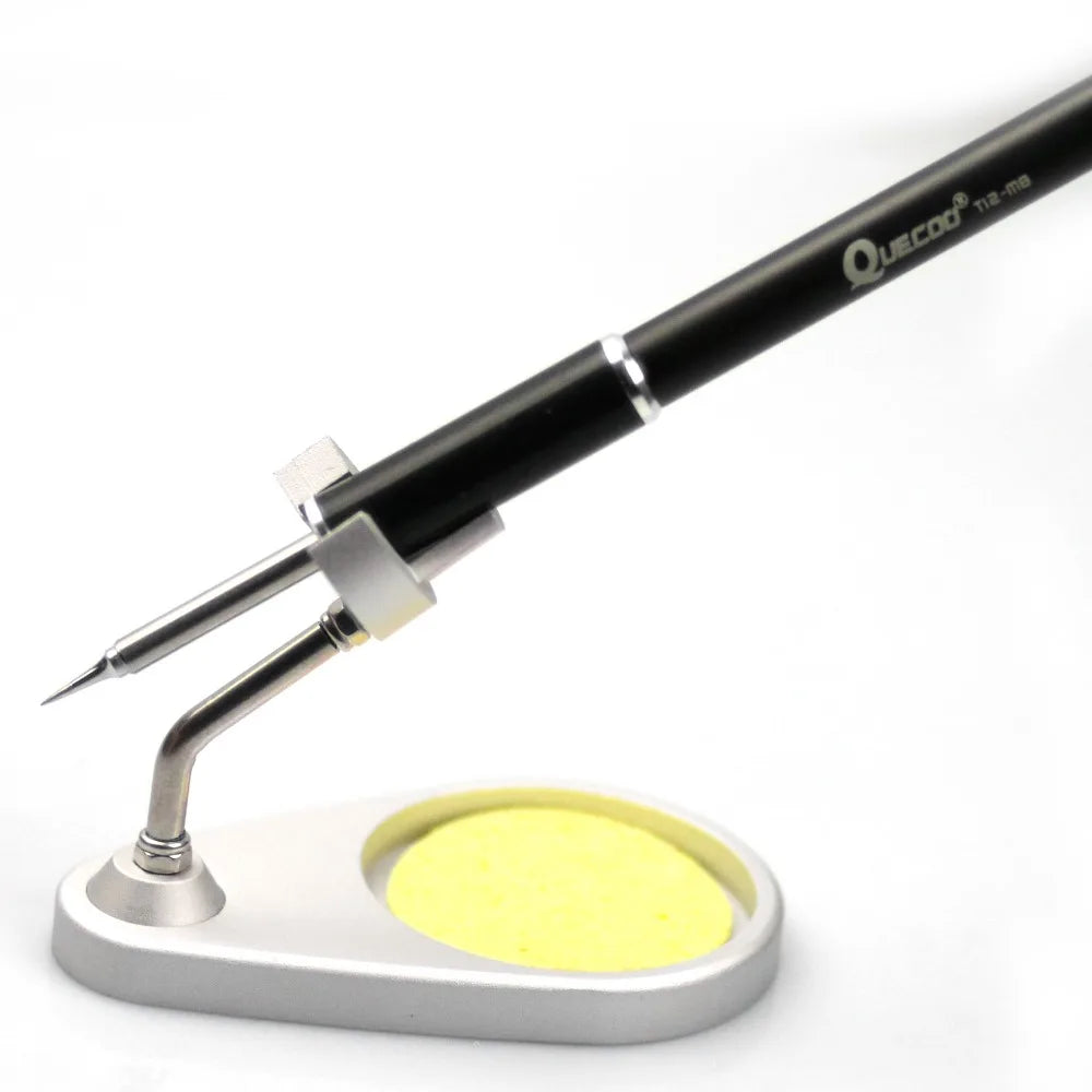 QUICKO T12-S9 Soldering Iron Stand Support Holder Base For M8 P9 handle Metal Solder Support Station Soldering Safety