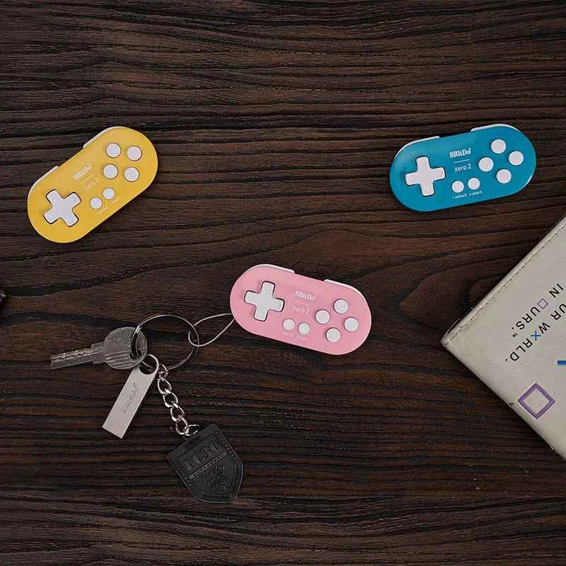 8BitDo Zero 2 Bluetooth Gamepad Mini Controller Compatible for Nintendo Switch PC Windows Android macOS