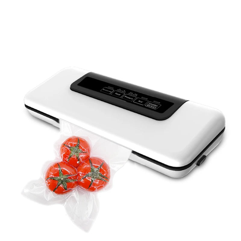 BioloMix Vacuum Sealer, Automatic Food Saver Machine for Food Preservation, Dry & Wet Mode for Sous Vide, 10 Vacuum Sealing Bags