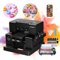 FREE SHIPPING US Warehouse Cheap and Professional A4 L805 Flatbed UV Printer with Varnish Machine for Phone Case Acrylic Metal