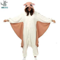 HKSNG Animal Adult Kigurumi Flying Squirrel Onesies Party Halloween Mouse Pajamas Cosplay Chipmuck Costumes Sleepwear Jumpsuit