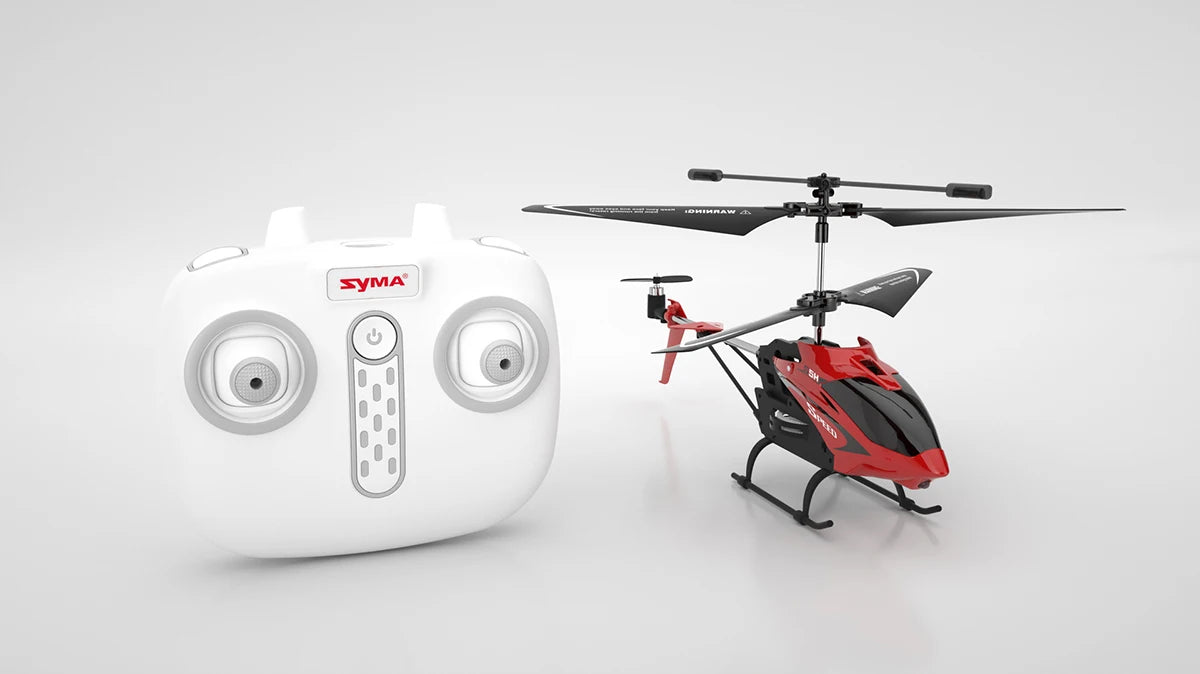 Original SYMA S5H 3 Channel RC Helicopter Children's RC Airplane Toy Birthday Gift Resistant to Fall fixed height