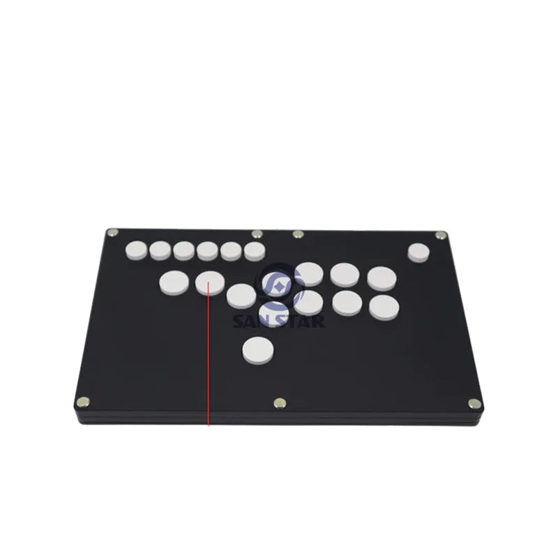 Controller Control and Red Buttons Juegos Hitbox Diy Kit Pc Usb Game Ps2 Ps Arcade Joystick for PS