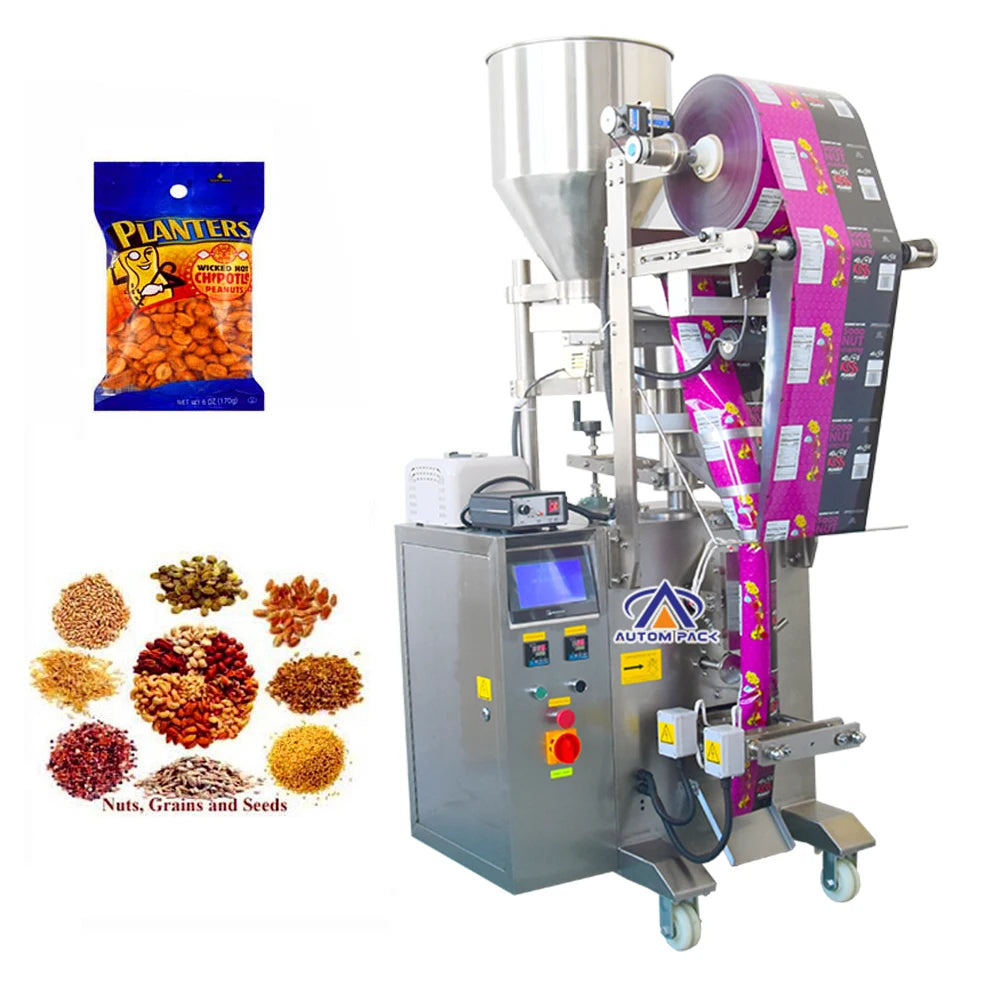 High Accuracy High Speed Mushroom Butterfly Popcorn Pouch Sugar Packing Sugar Pasta Rice Granules Packing Machine Price