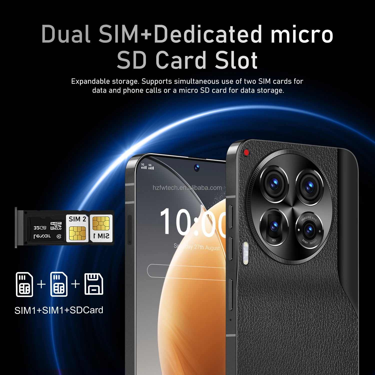 Camon 30 5G Gaming Smartphone Android 13 6.8" OLED 90Hz Display 6000mAh Battery Quad-Core MTK Dimensity C30 Pro Mobile Phones