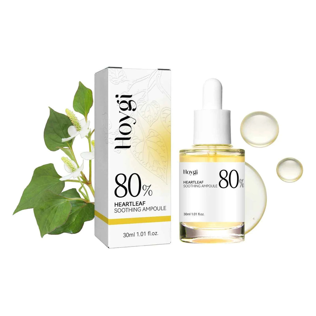 Hoygi Heartleaf Facial Essence Gentle Anti-Dryness Moisturizing Ampoule Refreshing and Non-Greasy Soothing Skin Care