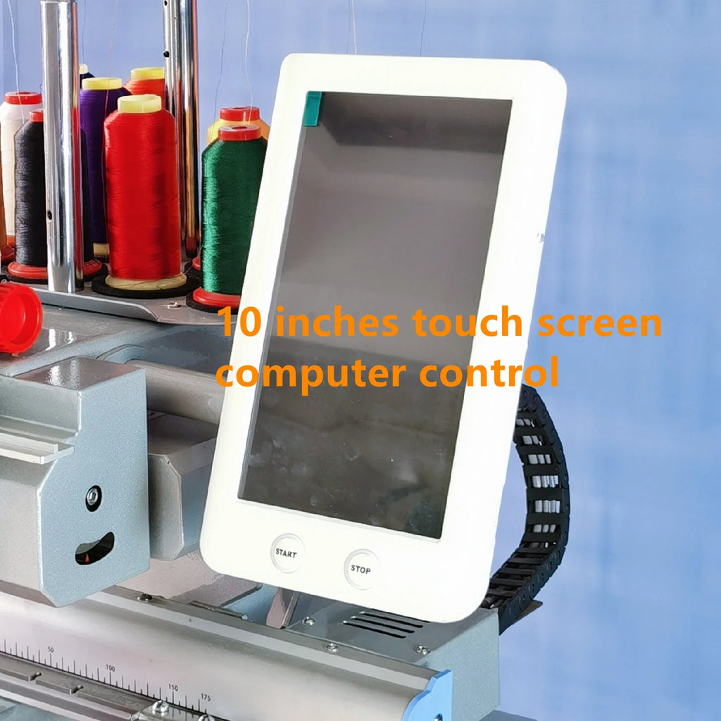 Yonthin High Speed 15 Needle Single Head Small Computer Embroidery Machine Suppliers Prices for Sale Computerized T-shirt Ca P