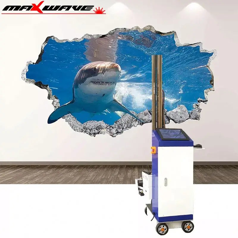 UV Wall Art Mural Painting Vertical Printing Machine for Home Decoration 3D Touch Screen Direct to Wall Printer Price