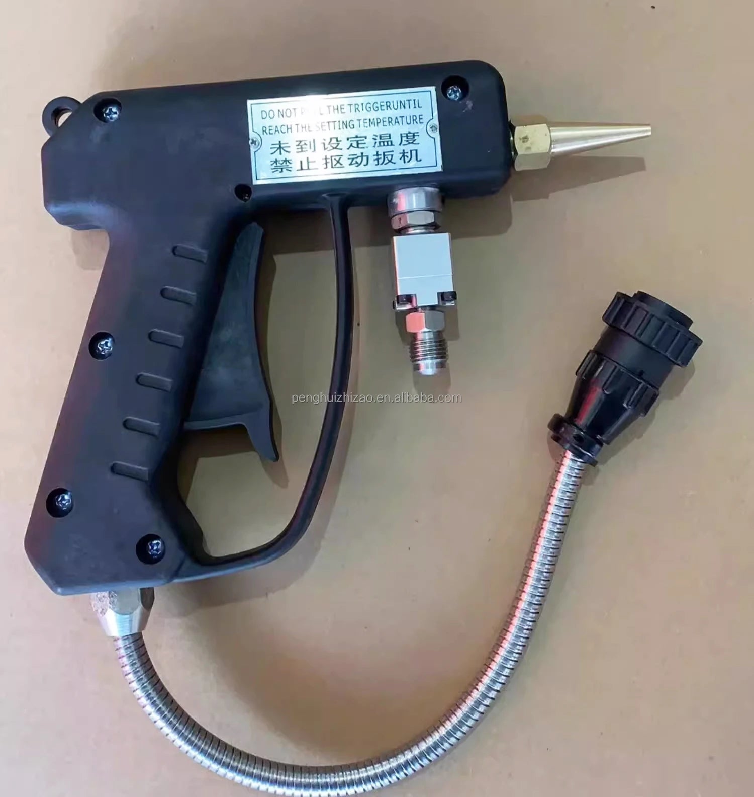 Handheld 5L Hot Melt Glue Tank with Hose and Gun Hot Glue Gun Machine 5KG Hot Melt Heating Adhesive Applicator