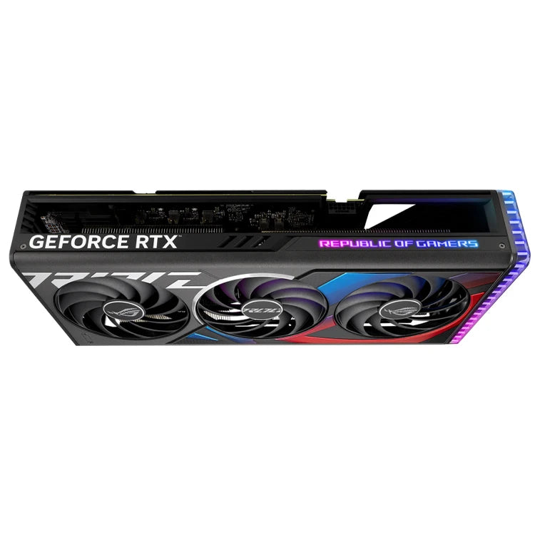Used ROG Strix GeForce RTX 4070Ti 12GB GDDR6X OC Edition Graphics Card With 12GB GDDR6X 192-bit Memory Support OverClock