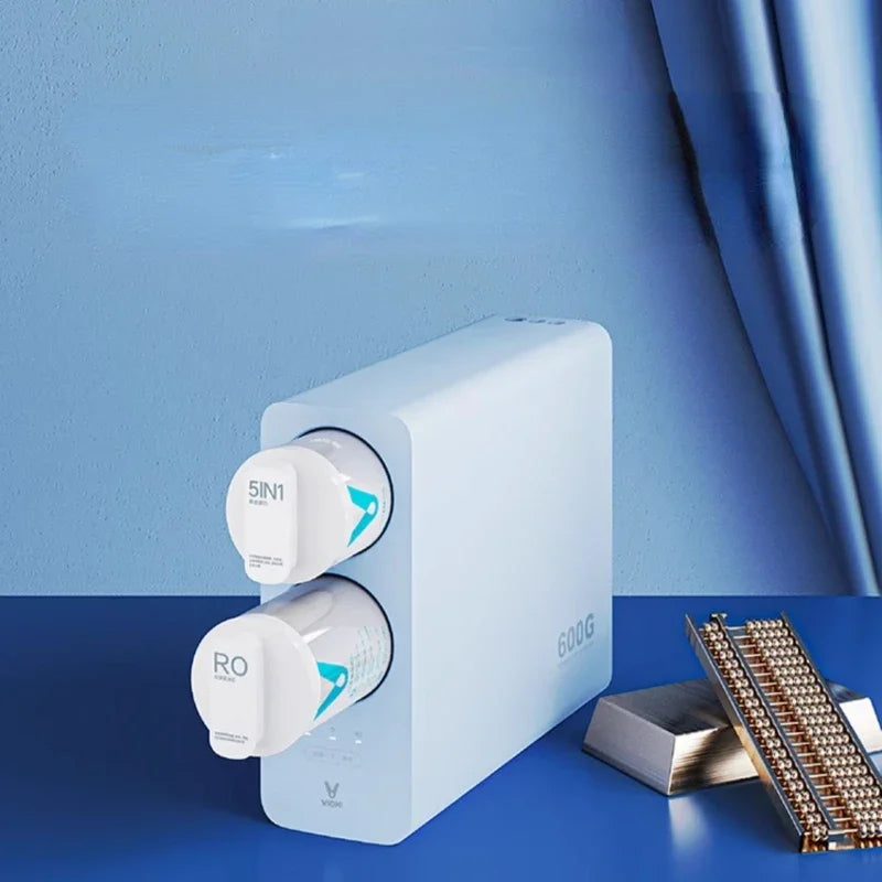 Smart Voimi RO Water Purifier Blue 600G+ Direct Drink Kitchen Tap Water Purifier for  Mi Home App Control