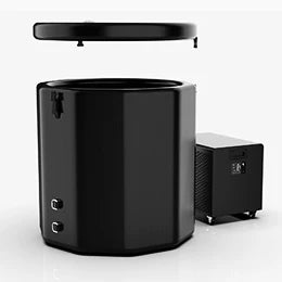 Brand New Portable Ice Bath Inflatable Cold Water Bathtub Ice Bath Tubs Recovery Barrel Portable Cold Plunge 1Hp Water Chiller