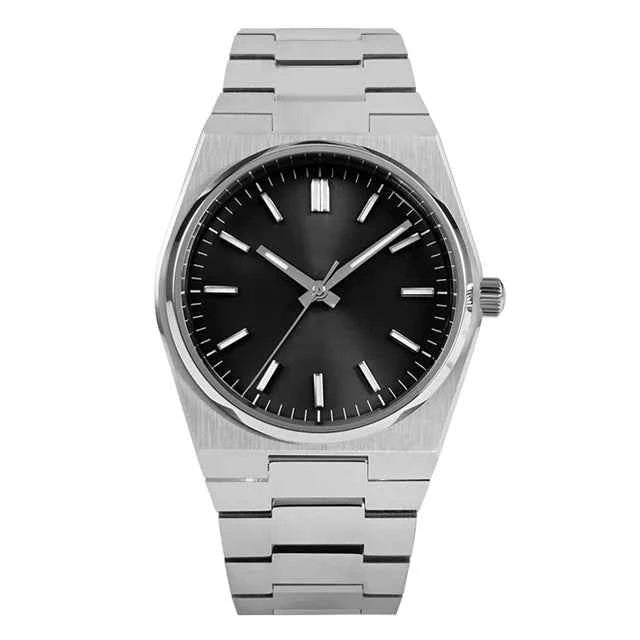 Men's Luxury Dress Watch - 40mm Classic Timepiece with Miyota 9015 Automatic Movement and Quick Release Stainless Steel Bracelet