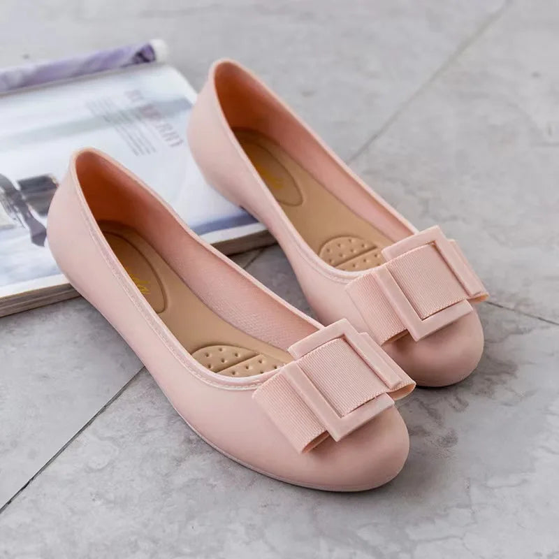 Hot Sale New Fashion Sandal Female Summer fairy Wears Beach Seaside Outdoor Soft Women Light Shoes Jelly Party Flat Shoes Joker