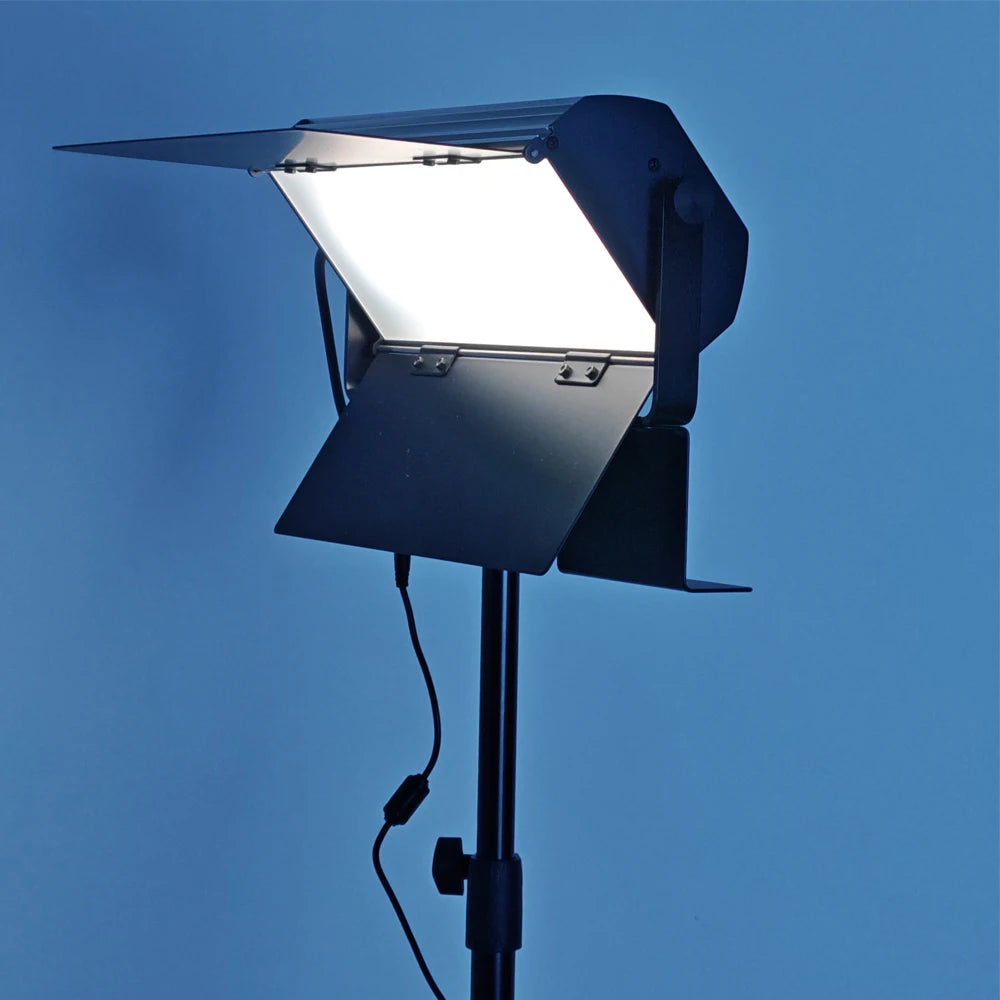 Simock 120W Two Lights with Two Stands Dimmable TV Studio Led Lighting Panel Video for Youtube Tiktok Instagram Photography