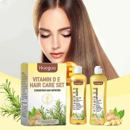 Hoegoa Rosemary Shampoo Set Gently Cleanses Scalp  Pampers Hair And Fluffs It Naturally