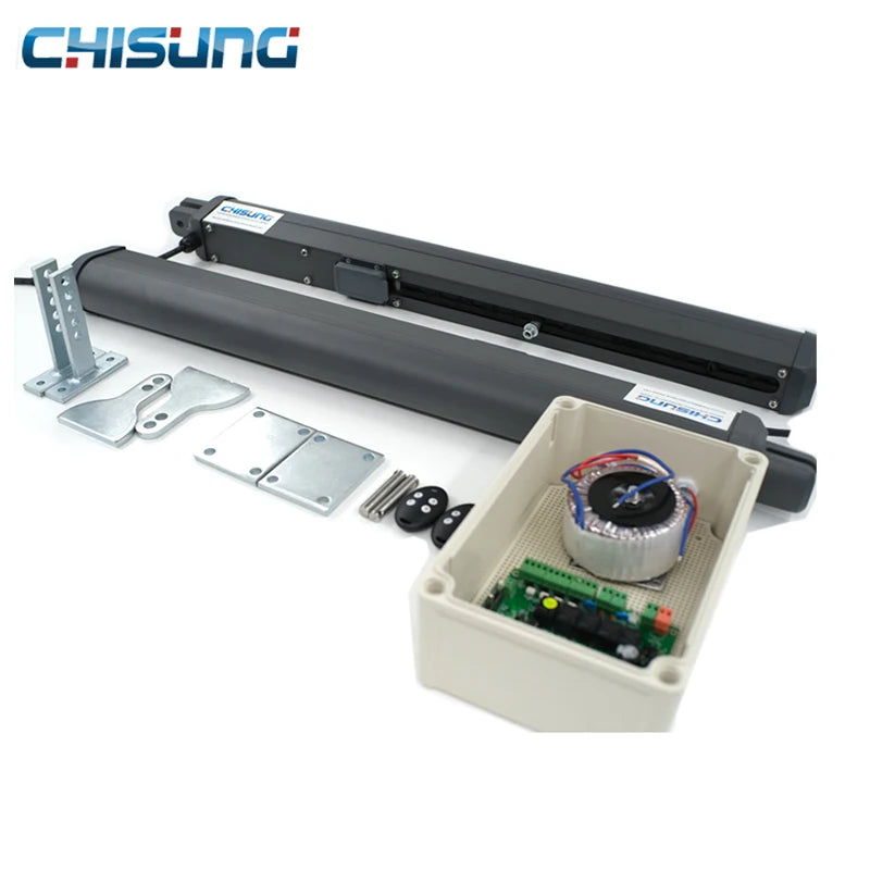250kg/leaf DC Motor Swing Gate Opener Automatic Gate Motor Operator Support Solar Power