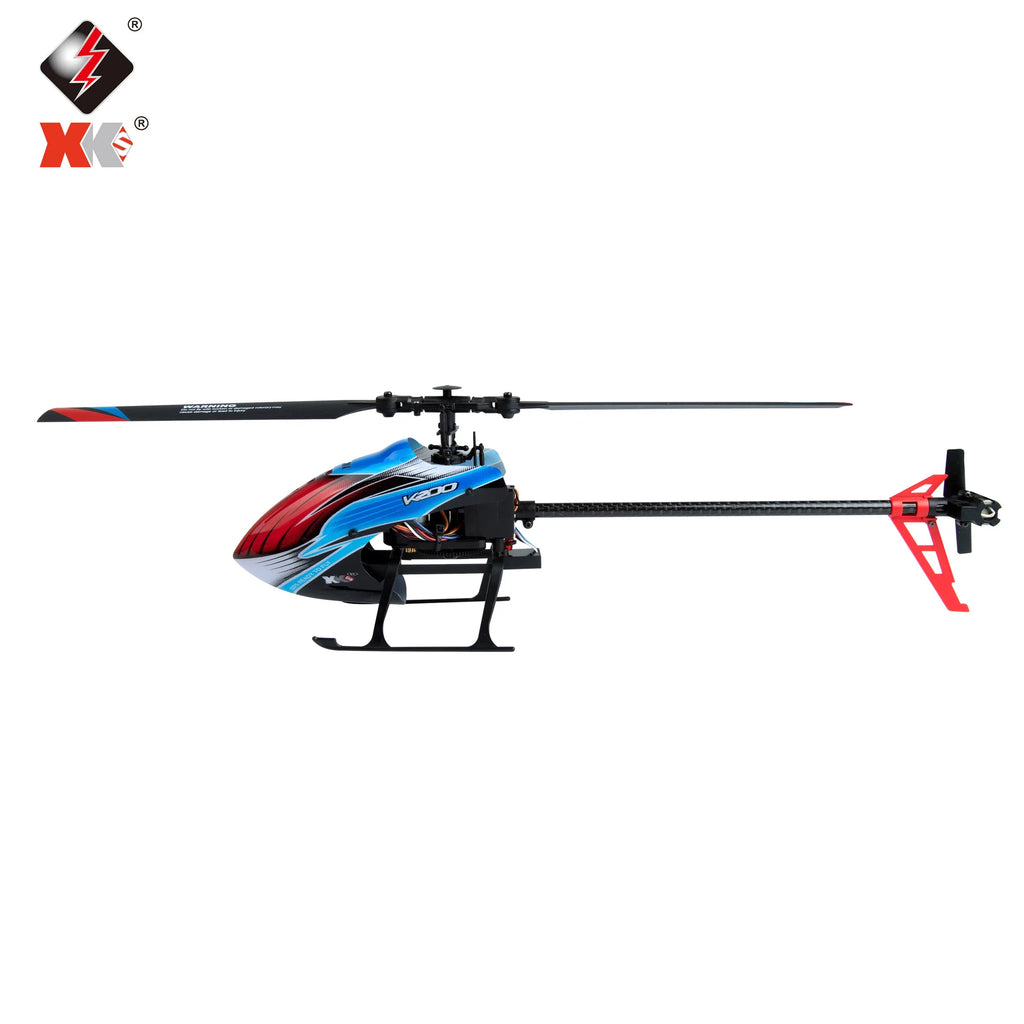 WLtoys XK K200 RC Helicopter 4CH 6G 6-Aixs Gyro Single Propeller Without Ailerons Altitude Hold Aircraft Drone Toys