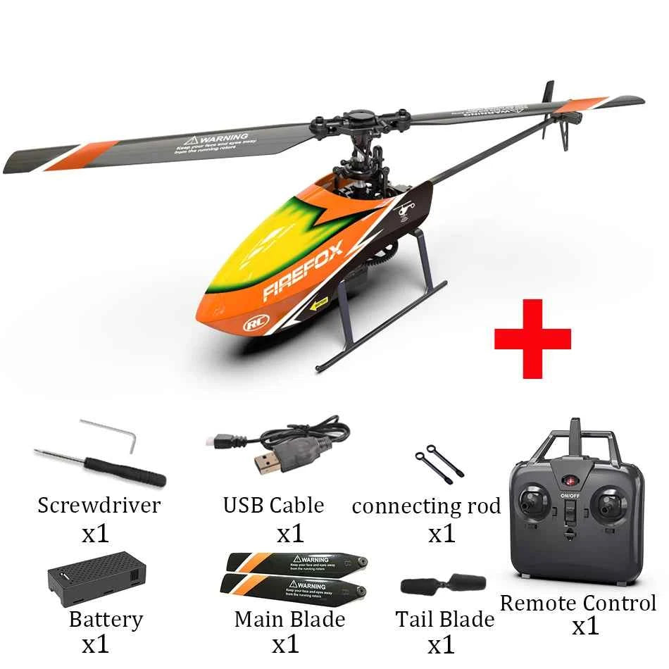 Beginner RTF Automatic Stable RC Helicopter 2.4G 4 Channel Single Propeller Without Aileron E129 C129 Durable Long Flight Time