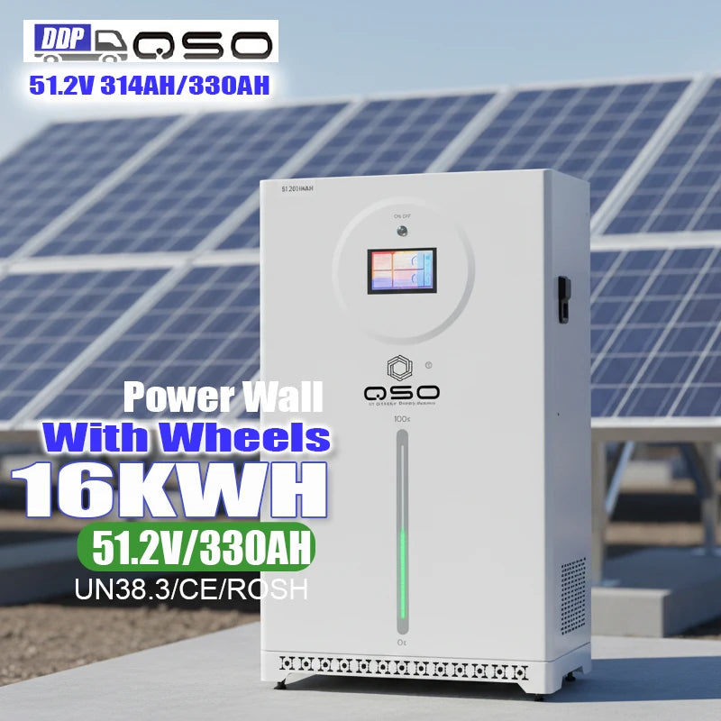 QSO 4nrgy Pl 16kwh All in One ESS 51.2V 314AH Magazyn Energi 15Kw Hektary Ofgrid Off Grid 15kwh Solar 48V Lifepo4 Battery Pack