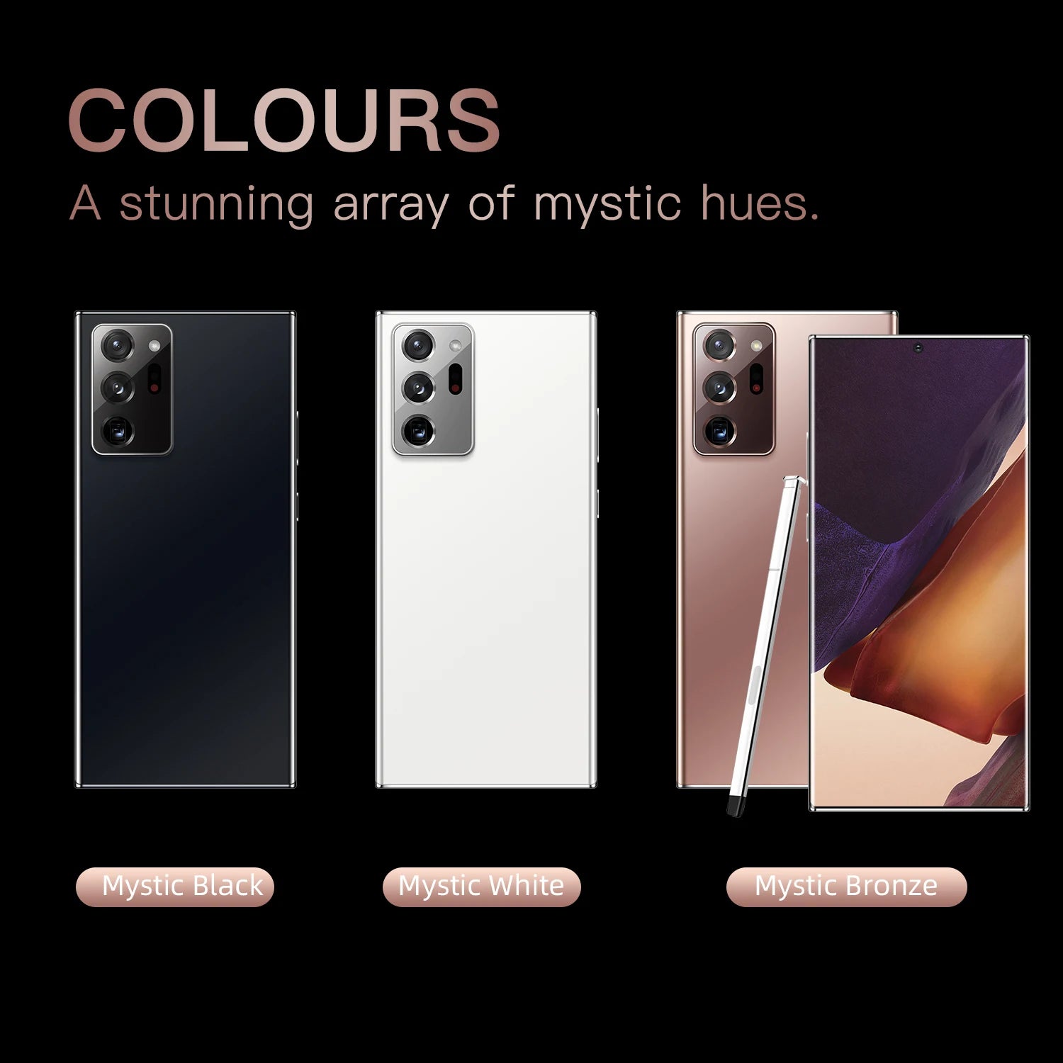 2023 Note 20 Ultra New 7.3inch Smartphone 4g 5g Unlocked Android Mobile Original Cellphone Cell Smart Phone