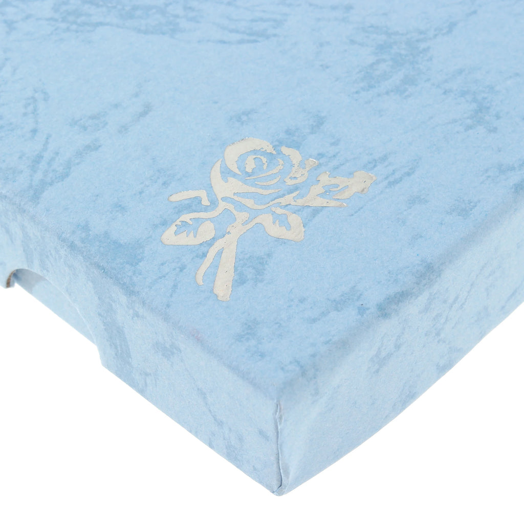 Square Rose Printed Jewelry Packaging Box Bracelet Necklace Storage Case Cardboard Gift Box Jewelry Organizer Case